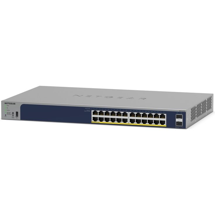 Netgear 28PT GE POE+ SMART SWITCH (28 Ports), Netzwerk Switch, Grau