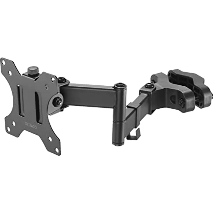 Deltaco ARM-0305 Monitorarm / Stand für 32" Monitore, TV Wandhalterung, verstellbar, Schwarz