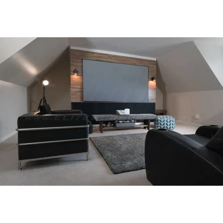 ELITE SCREENS AEON CLR geeignet für: Ultra Short Throw (UST) Projektoren / 16:9 Format/Leinwandmaterial CLR/Heimkino-Projektionswand für Ultrakurzdistanz Beamer (Bildgröße: 266 X 149 (120")) – Bild 4