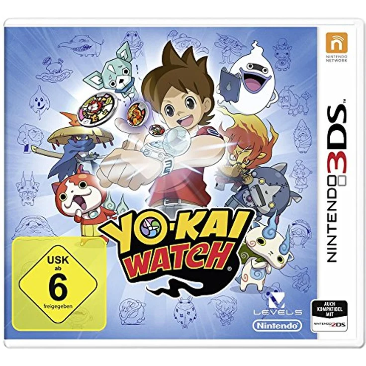 Nintendo YO-KAI WATCH - 3DS Spiel mit spannender Geisterjagd und innovativem Kampfsystem – Bild 1