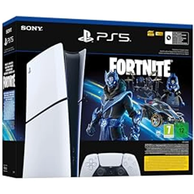 PlayStation 5 Digital Edition (Slim) – Fortnite Cobalt Star Bundle 1TB, Konsolen mit ultraschneller SSD und haptischem Feedback – Bild 3