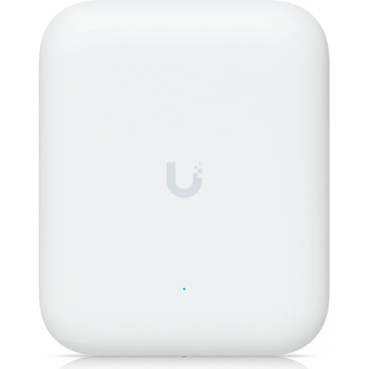 Ubiquiti U7 Pro Outdoor, Allwetter IP67 WiFi 7 AP mit 6 räumlichen Streams, integrierter direktionaler Superantenne und PoE+ Unterstützung, Weiß