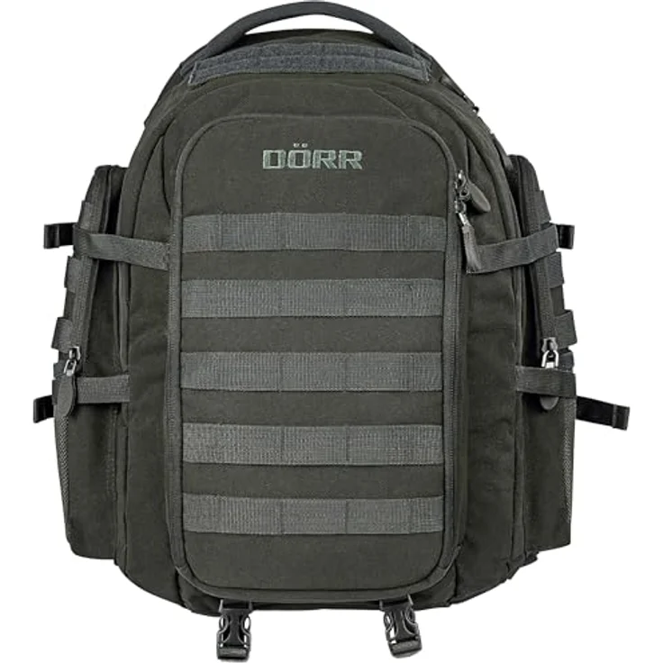 Dörr Fotorucksack ProTac, Trekkingrucksack in Olivgrün, 25 l mit Zubehörfach und Reißverschluss – Bild 1