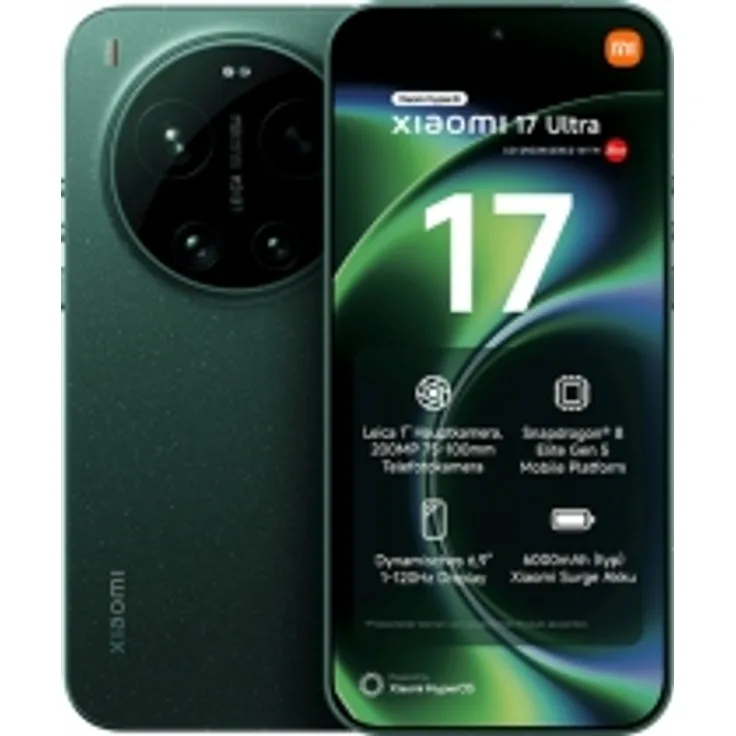 Xiaomi 17 Ultra 1TB/16GB RAM Dual-SIM starlit-green