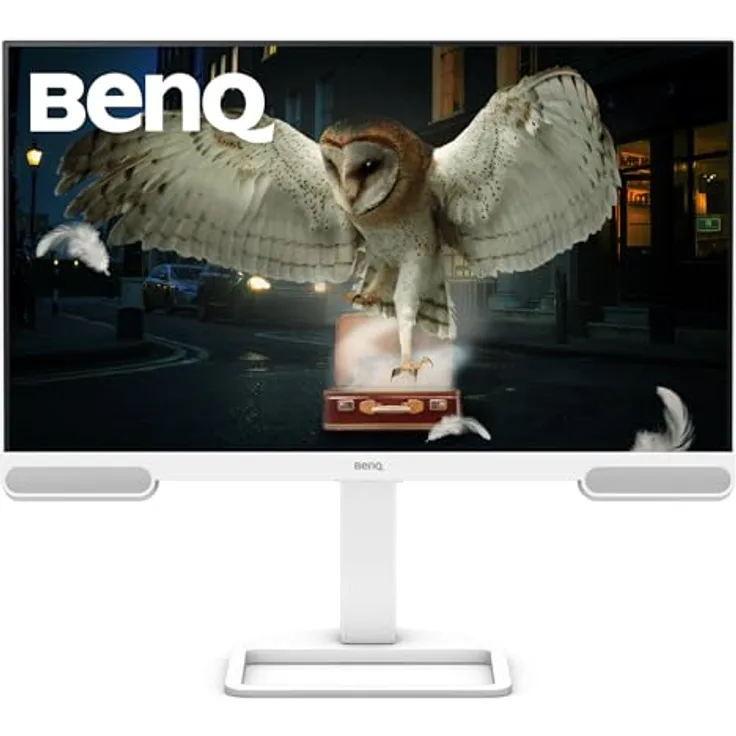 BenQ EW2790U 27" 4K Monitor mit 98% P3, AI Contrast, 2.1-Kanal-Lautsprechern, USB-C, Ergonomie und Eye-Care-Technologie