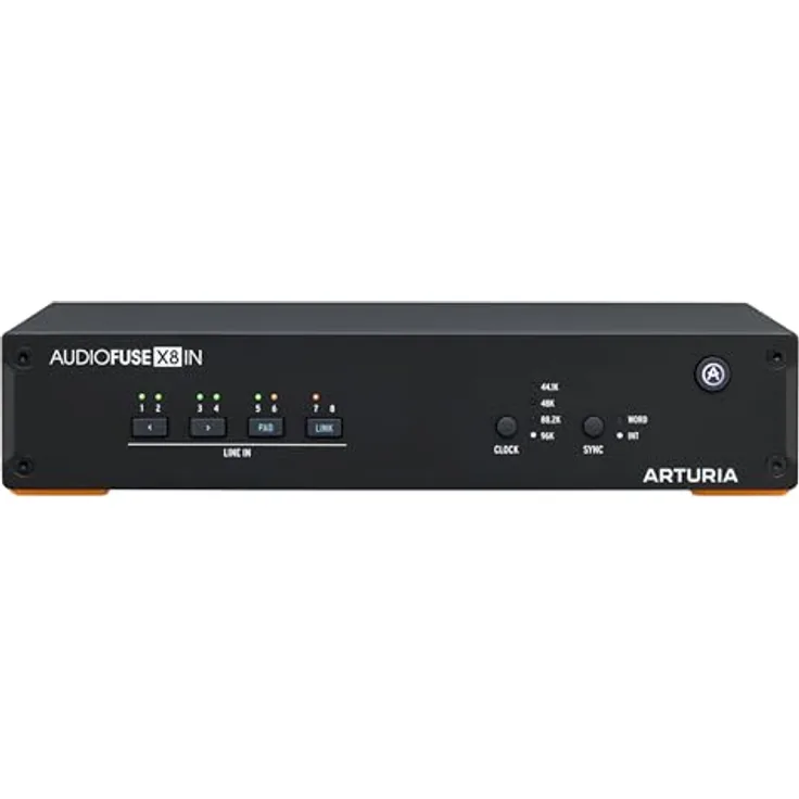 Arturia AudioFuse X8 IN, Digitalwandler für Pro Audio mit hochwertiger Verarbeitung