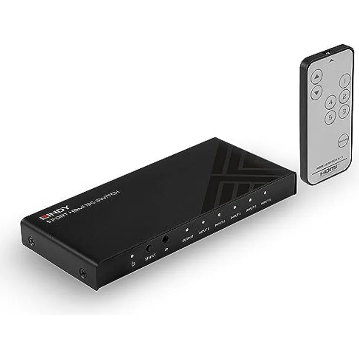 Lindy 38233 HDMI-Switch 5 Port HDMI 18G