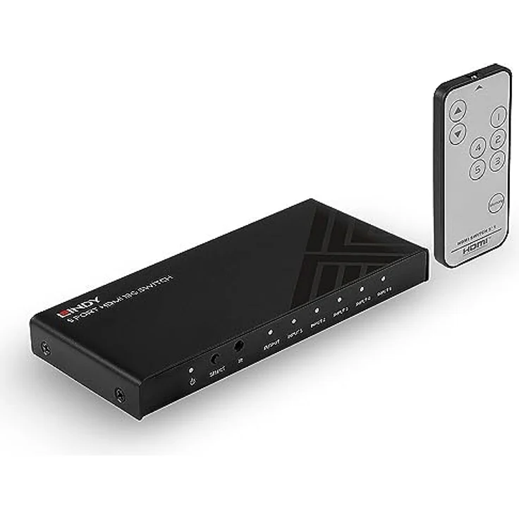 Lindy 38233 HDMI-Switch 5 Port HDMI 18G – Bild 1