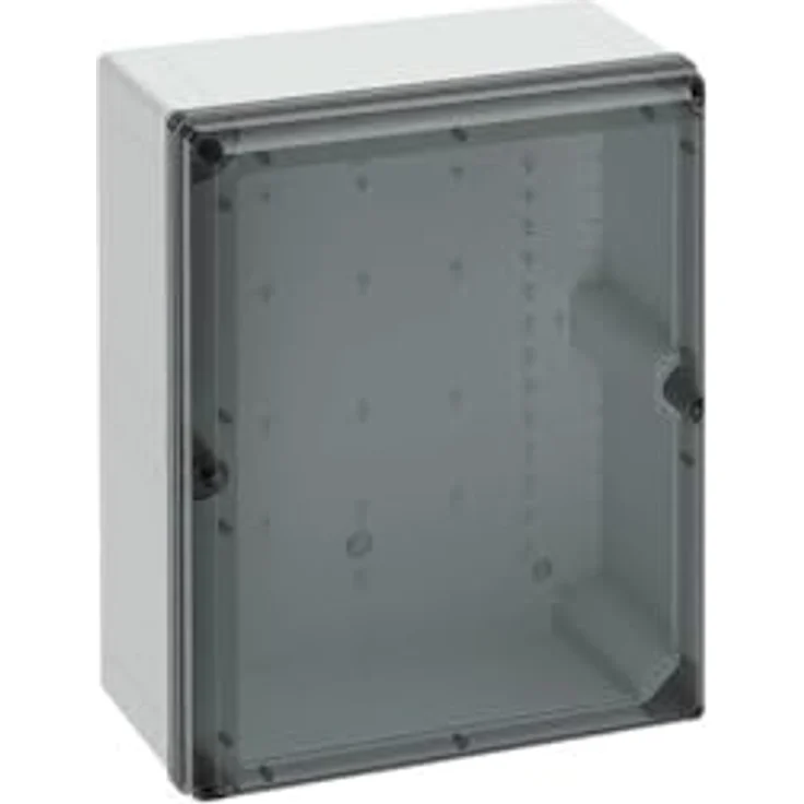 Spelsberg Leergehäuse GEOS-L 4050-22-to, 400x226x371 mm, grau, IP66/IP67, Industriequalität für Außenaufstellung – Bild 2