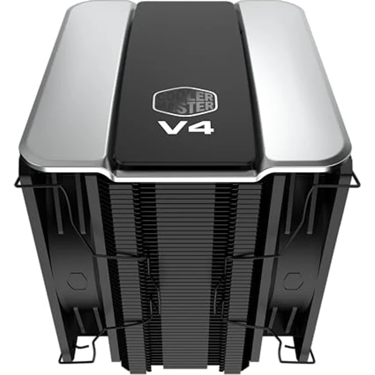 Cooler Master V4 ALPHA 3DHP, Tower-CPU-Kühler mit 4-Pin PWM Anschluss, schwarz, kompatibel mit Intel und AMD Sockeln – Bild 1