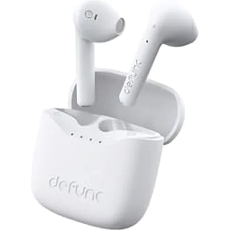 Defunc True Lite Earbuds, In-Ear Bluetooth Kopfhörer mit ANC, 20 Stunden Akkulaufzeit, Weiss – Bild 1