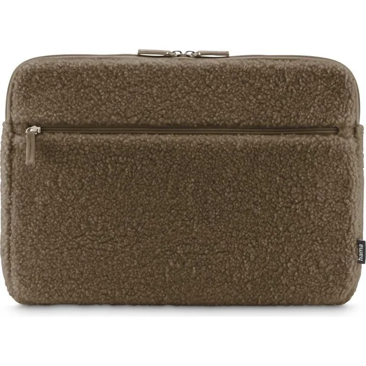 Hama Cozy Notebooktasche, gepolstertes Laptopfach für 36-40 cm (14.1"-15.6"), braun