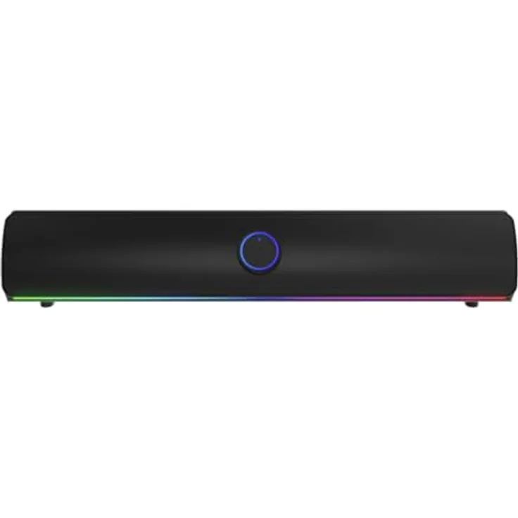 Genesis Soundbar NCS-2185, Schwarz, 10 W, mehrfarbig