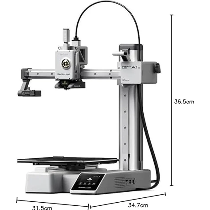 Bambu Lab A1 Mini 3D-Drucker – Präzision, Multifarbendruck, leise, Plug-and-Play, automatische Kalibrierung, Zeitrafferkamera, robustes Design – Bild 8