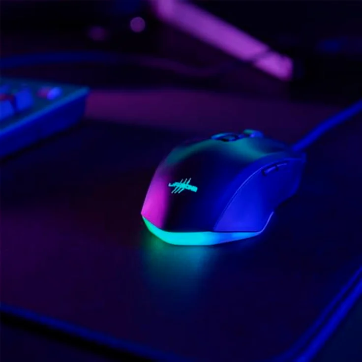 Urage Reaper 800, Optische Gaming-Maus mit 26000 DPI, 8000 Hz, RGB, Schwarz, Versandkostenfrei – Bild 6
