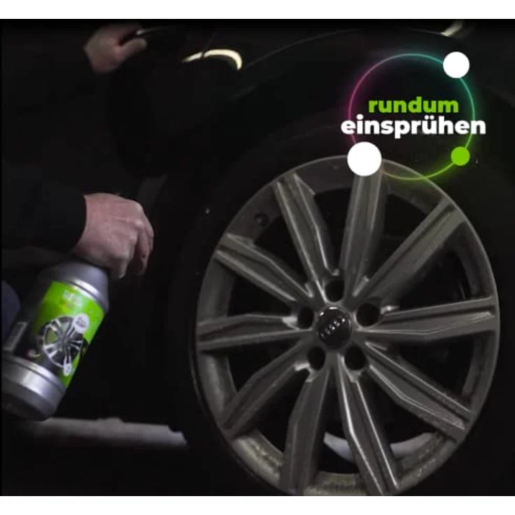 Tuga Tec® 01 Felgenreiniger -1000 ml - Professionelle Reinigung für Chrom-, Stahl- und Alufelgen mit Wirkindikator - Made in Germany – Bild 3