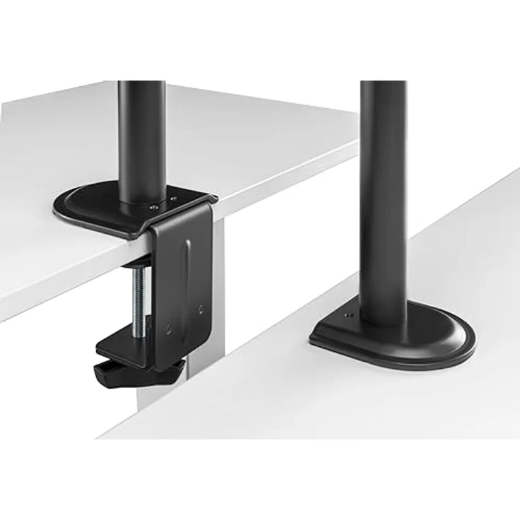 Superior Driak na Monitor 17-32" DUAL, VESA-kompatible TV-Halterung für 2 Monitore, neigbar und drehbar, max. Belastung 18 kg – Bild 7