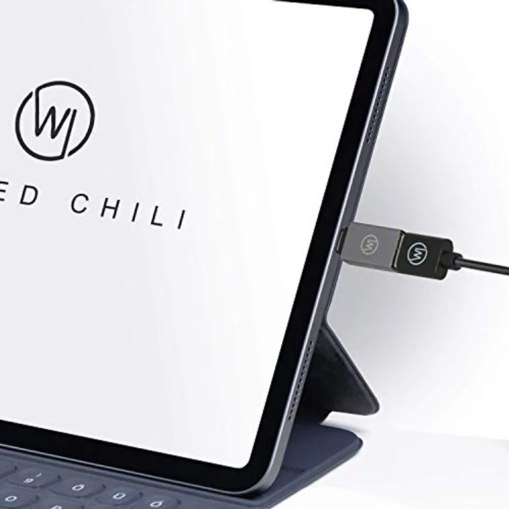 Wicked Chili USB C 3.2 Gen1 SuperSpeed Adapter USB C auf USB A (Premium Alu-Adapter) kompatibel mit Xiaomi Redmi, Samsung Galaxy S21 Ultra, A32, M42, Huawei P40 Pro, Mate 40 Pro und Typ C Smartphones – Bild 8