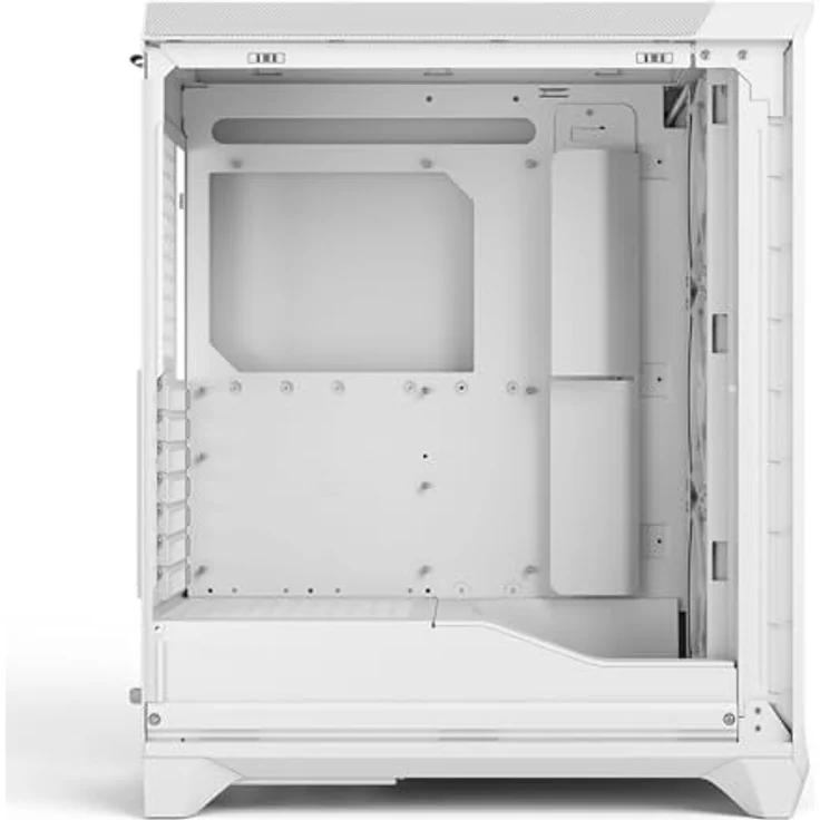 Fractal Design Meshify 3 White TG Clear, Midi-Tower PC-Gehäuse für E-ATX, Tempered Glass, 3x 140-mm-Lüfter, weiß – Bild 8