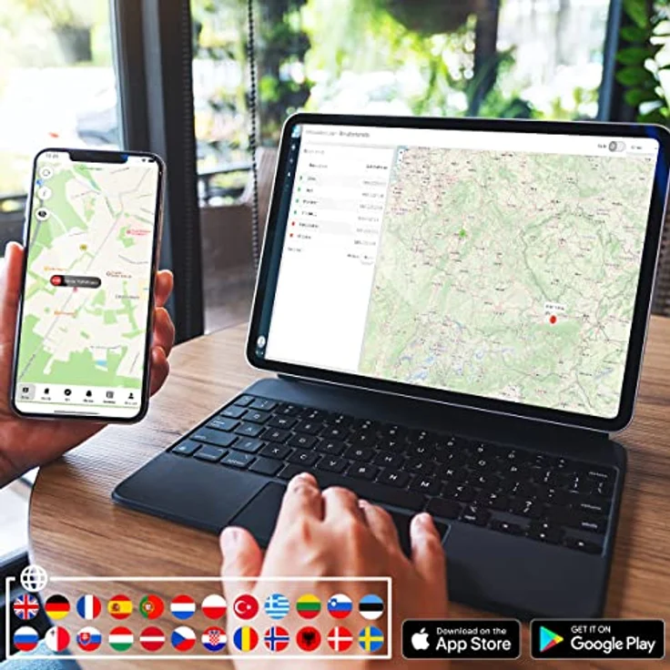 YUKAtrack EasyWire GPS Fahrtentracker, inklusive SIM-Karte und Datenflat, wasserbeständig, mit Geo Fencing und Fahrtenbuch – Bild 5