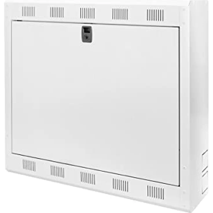 DIGITUS DVR NVR Gehäuse Wandmontage - 2HE 19'' Profil - Montageplatte (inkl. 1HE 19'') - 12'' Monitor-Halterung - Lichtgrau – Bild 6