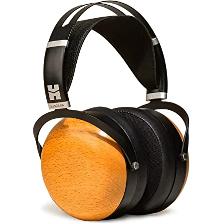 HIFIMAN Sundara Over-Ear-Kopfhörer mit geschlossener Rückseite, magnetisch, kabelgebunden, mit Stealth-Magnet-Design, abnehmbares Kabel, Holz-Ohrmuscheln für Zuhause, Studio, Aufnahme – Bild 1
