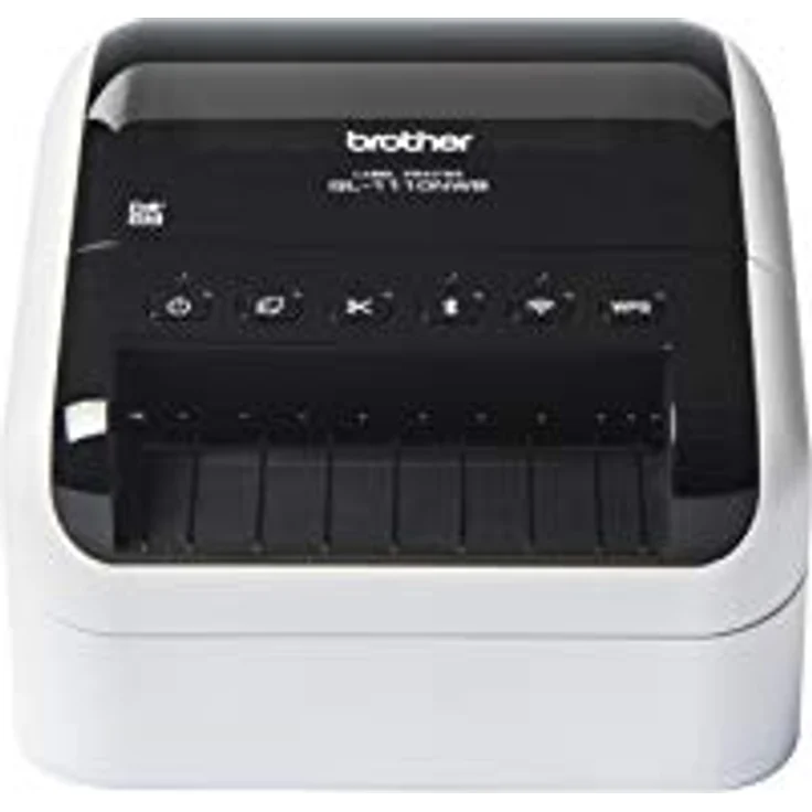 Brother QL-1110NWBC - Etikettendrucker mit Direkt Wärme, 300 x 300 DPI, 110 mm/sek - Schwarz - Weiß – Bild 2