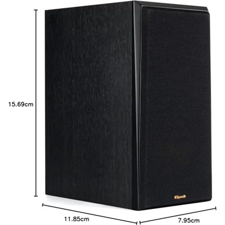 Klipsch RP-600M Schwarz (1 Paar) Regallautsprecher - 100 Watt - schwarz – Bild 6