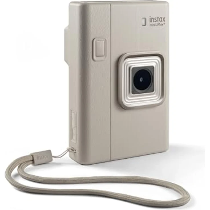 INSTAX instax mini LiPlay+™, hybride Sofortbildkamera mit 2,7-Zoll-LCD, Sand Beige, interner Speicher und Micro-SD-Kartensteckplatz – Bild 2