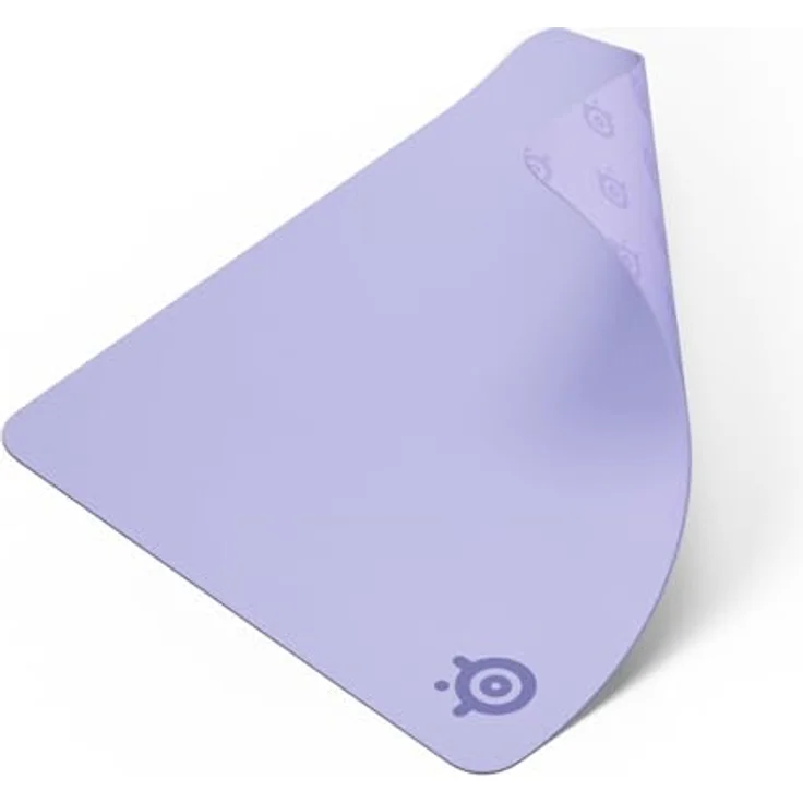 SteelSeries QcK L Lavender, Gaming Mauspad 450 x 400 mm, rutschfeste Unterseite, violett – Bild 1