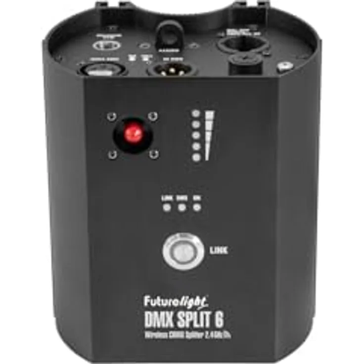 FutureLight DMX Split 6 Splitter CRMX, Lichtsteuerung mit DMX-Signalverteilung