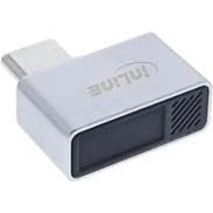 InLine Lesegerät für Fingerabdruck, USB-C Zubehör für PC und Notebook – Bild 1