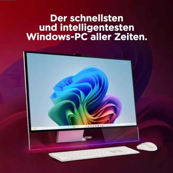 Lenovo Yoga 32IPH11 F0JK, All-in-One PC mit Intel Core Ultra X7, 32 GB RAM, 2 TB SSD, 31,5 Zoll UHD-Display, Windows 11 Pro, Wi-Fi 6, Bluetooth 5.4 – Bild 11