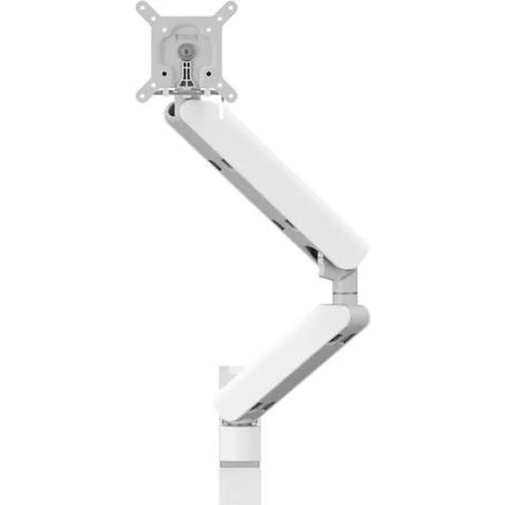 Vogels Pro Motion 4136, Höhenverstellbare Wand-Monitorhalterung für 43 Zoll Monitore, Weiss, TÜV-zertifiziert, einfache Montage