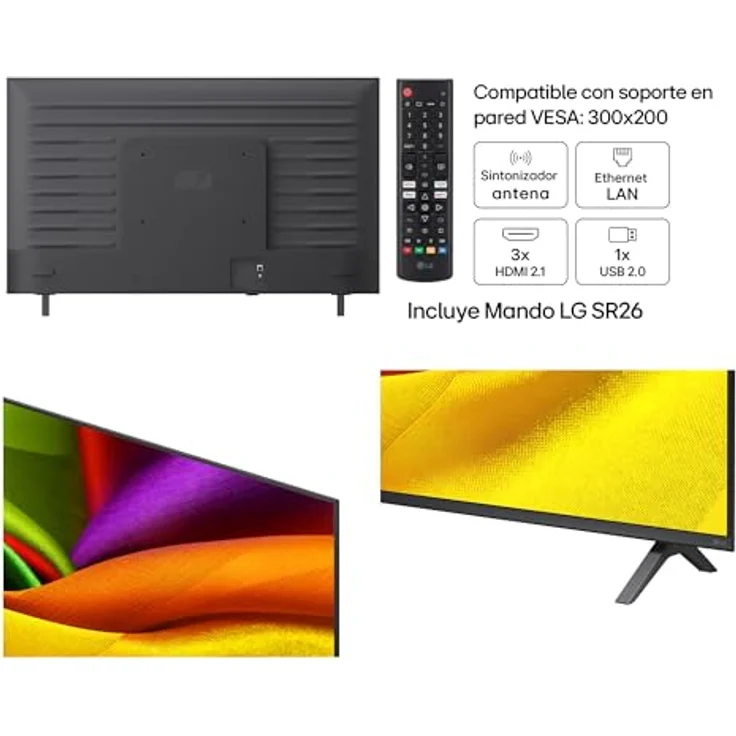 LG Nano NU85 (2026) 50" LED UHD 4K Fernseher mit α7 Gen9 Prozessor und Filmmaker Mode – Bild 3