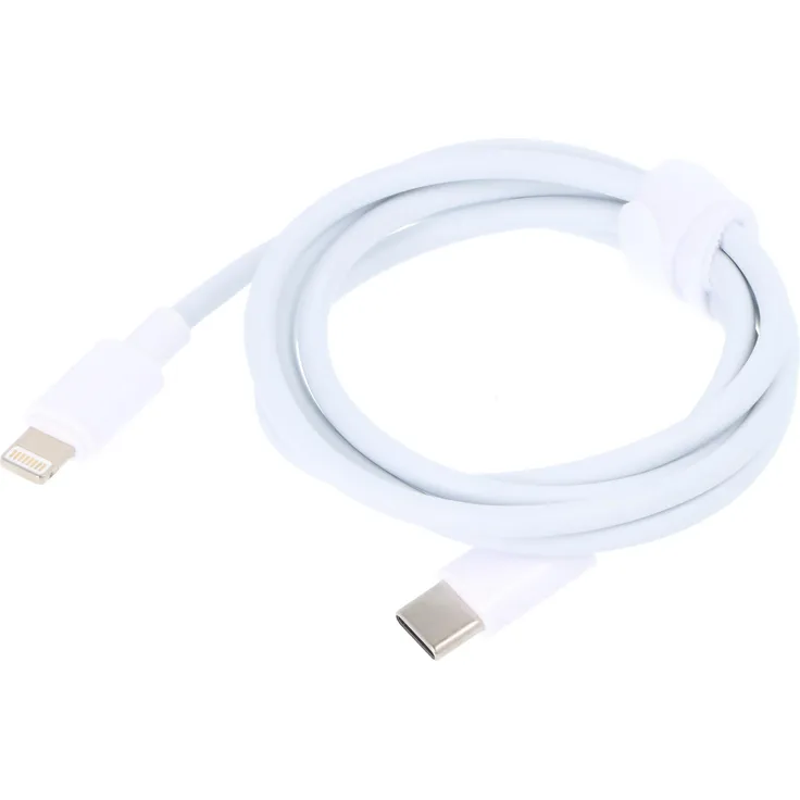 AccuCell USB-C zu Lightning Lade- und Synchronisationskabel, 99 cm, für alle Apple-Geräte, schnellladefähig und langlebig