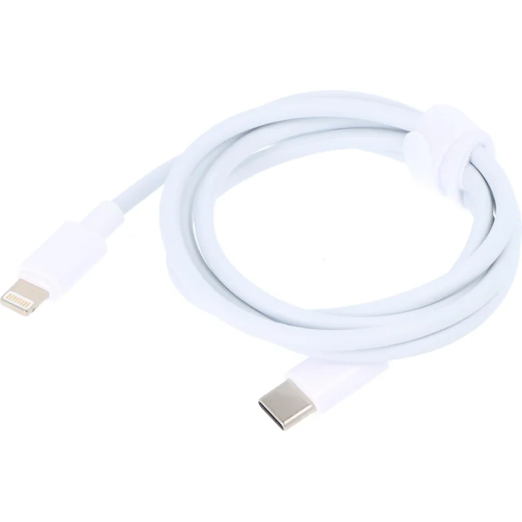 AccuCell USB-C zu Lightning Lade- und Synchronisationskabel, 99 cm, für alle Apple-Geräte, schnellladefähig und langlebig
