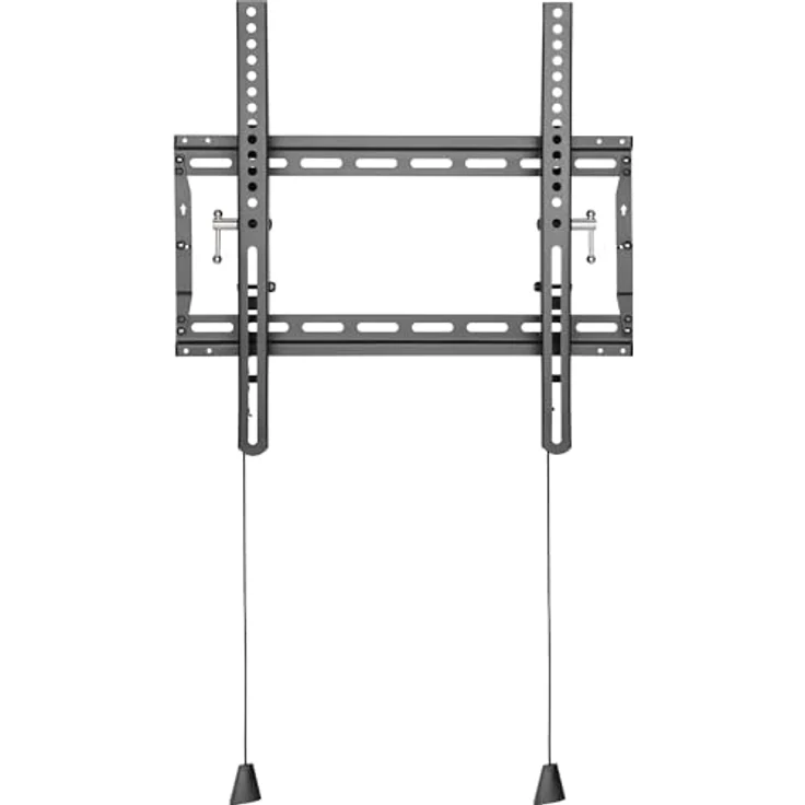 InLine TV-Wandhalterung 23101B, neigbar und extra stabil bis 70 kg für Fernseher 32–70 Zoll mit VESA bis 400x400 mm und Anti-Diebstahl-Öse, schwarz – Bild 3