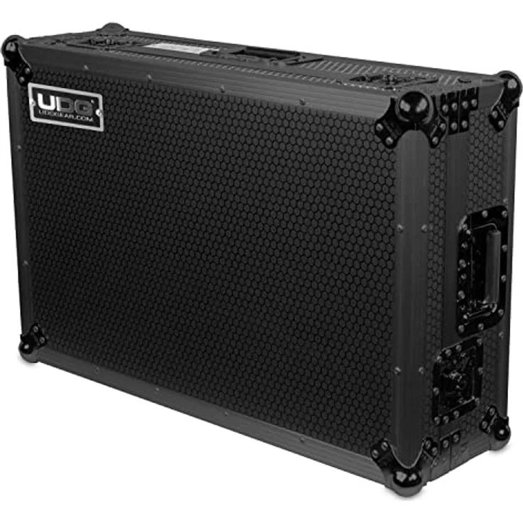 UDG Flightcase Pioneer DDJ-FLX10, DJ-Case für Controller und Laptop mit stoßfestem EVA-Schutz, schwarz – Bild 1