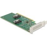 DeLOCK PCI Express 4.0 x16 Karte zu 4 x SFF-8639 NVMe