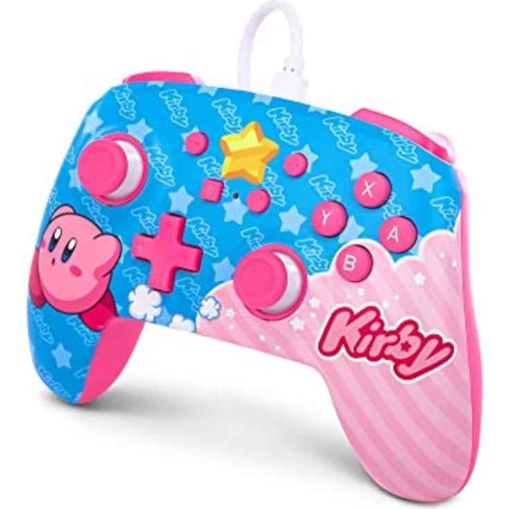 Verbesserter kabelgebundener Controller von PowerA für Nintendo Switch – Kirby – Bild 5