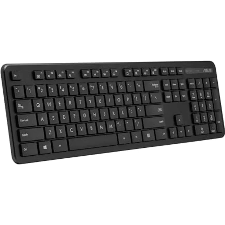 Asus CW100 Tastatur- und Maus-Set mit Power Delivery Ladefunktion, schwarz – Bild 7