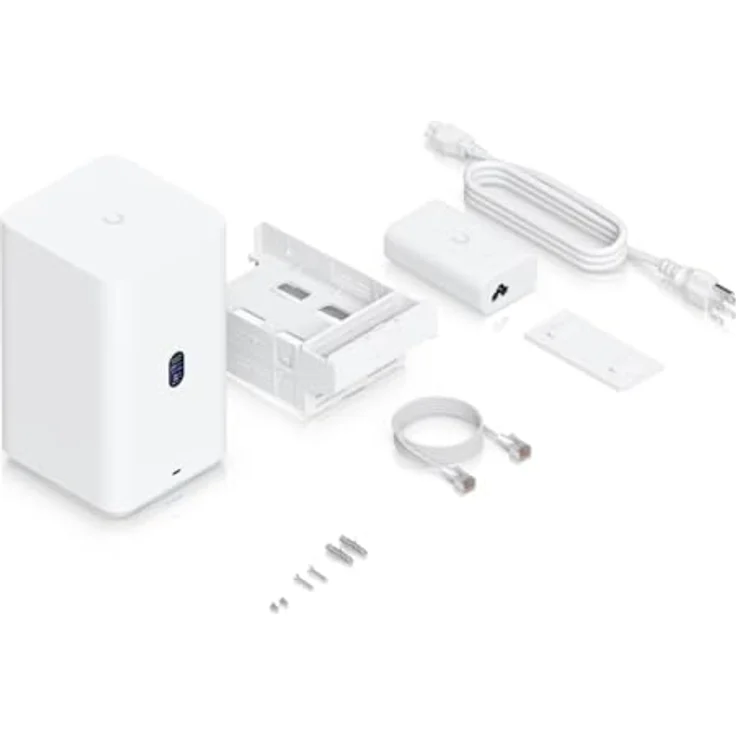 Ubiquiti Unifi UNAS2, 2-Fach NAS mit 2,5-Gigabit-Ethernet, PoE++ und lüfterlosem Design, weiss – Bild 7
