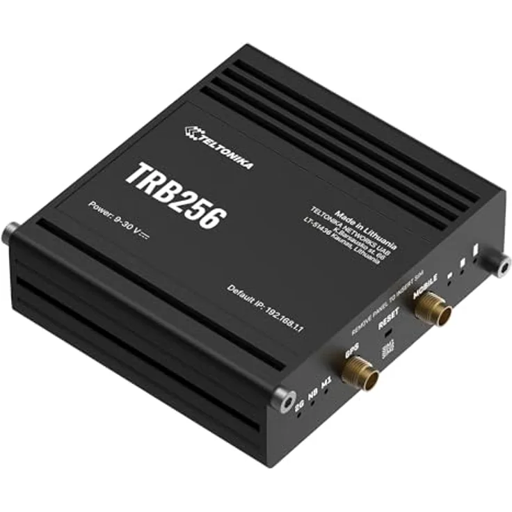 Teltonika TRB256, Industrial 4G NB-IoT Gateway und Router mit RS-485, RS-232 Schnittstellen, grau