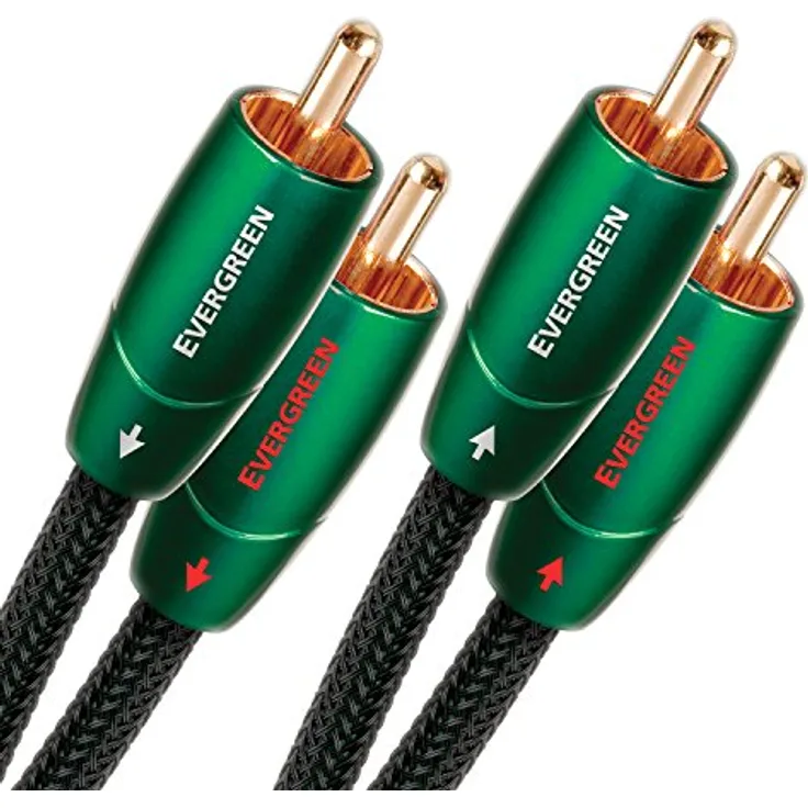 audioquest Evergreen Paar Kabel 2.0 m