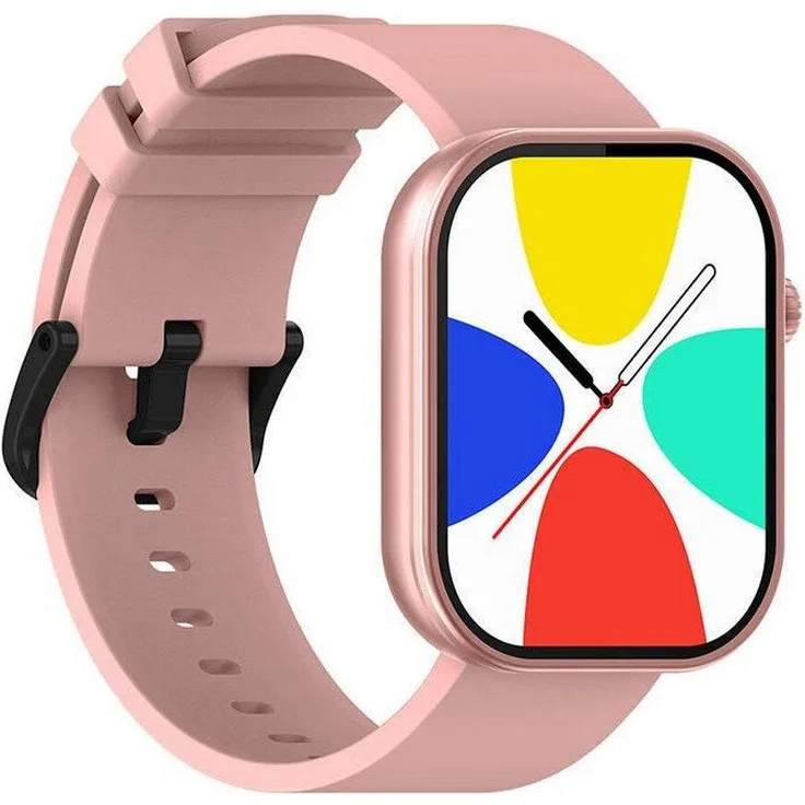 Zeblaze Btalk Plus Smartwatch (Pink) (154 mm), Sportuhr + Smartwatch