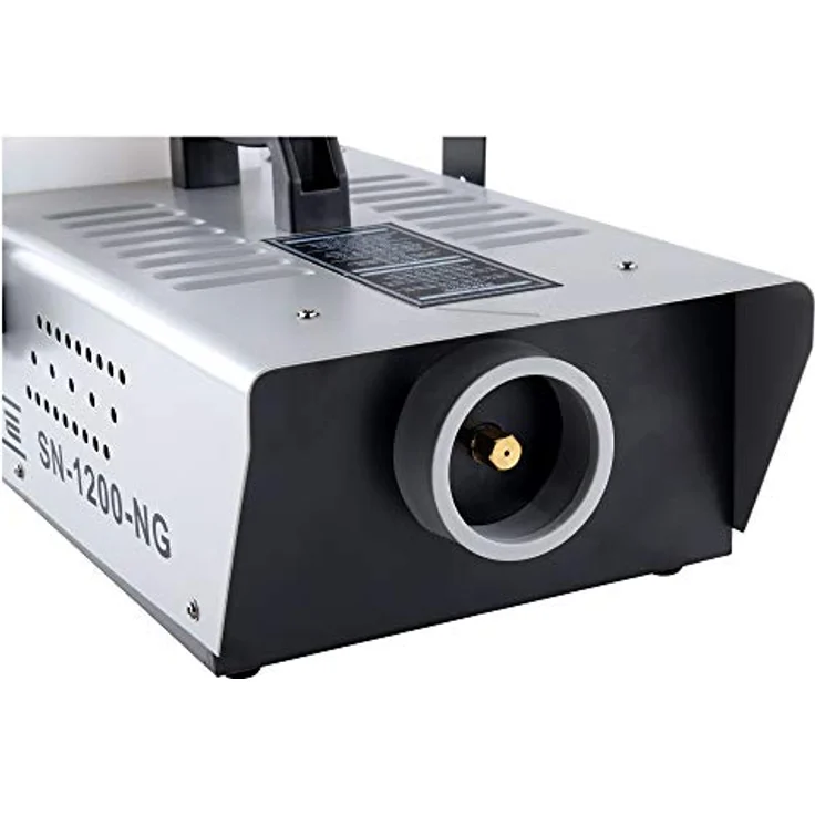 Showlite SN-1200 Nebelmaschine (1200W, 500m³ Nebelausstoß-min, 7 Min. Aufwärmzeit) inkl. Funk Fernbedienung – Bild 4