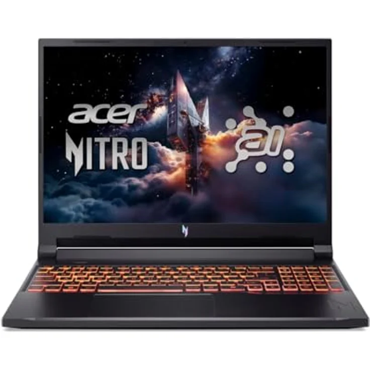 Acer Nitro V16 (ANV16-42-R7AC), 16" WUXGA Gaming Laptop mit 180Hz, AMD Ryzen R7-260, 16GB RAM, 1TB SSD, schwarz – Bild 2