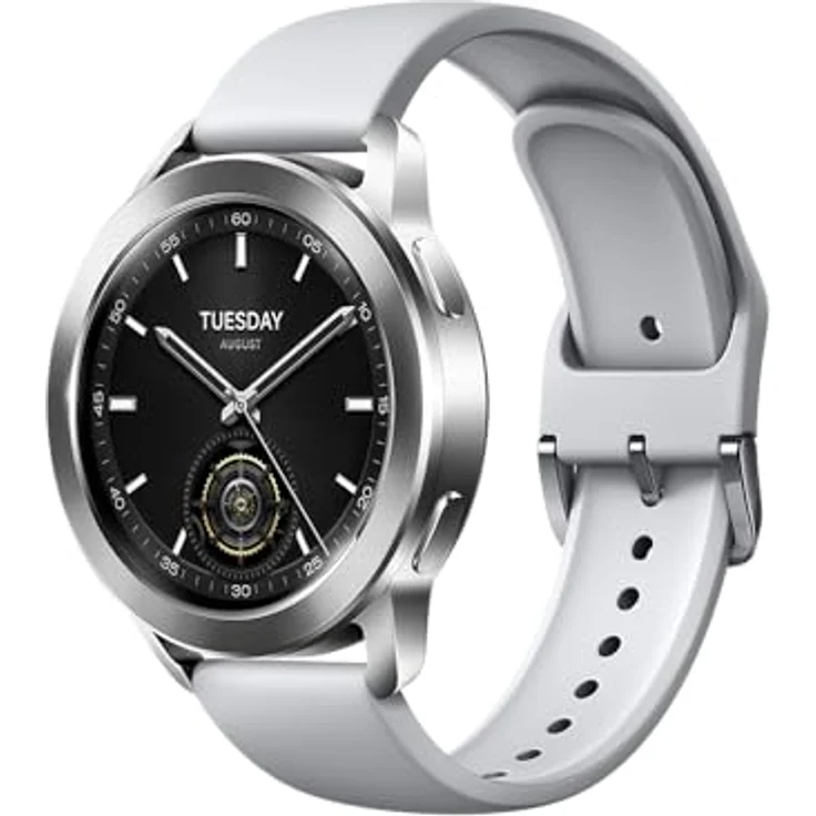 Xiaomi Watch S3 Silber – Bild 2