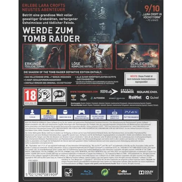 Shadow of the Tomb Raider (Definitive Edition) (PS4) - Preisvergleich – Bild 3